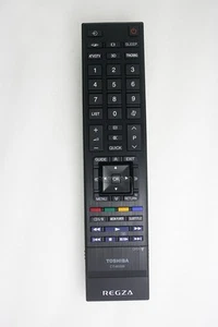Remote Control For Toshiba CT-90358 46YL768G 55YL768G 46YL768 46WL768 LCD TV - Picture 1 of 4
