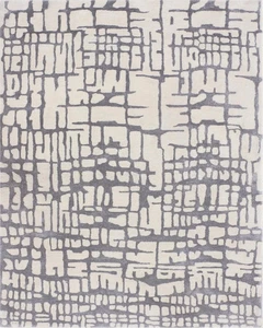 hand tufted from 100% New Zealand Wool and luxurious Viscose. Pile 12-14 mm - Picture 1 of 3
