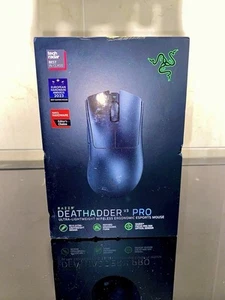 RAZER DeathAdder V3 Pro Wireless Optical Gaming Mouse - Black - Picture 1 of 4