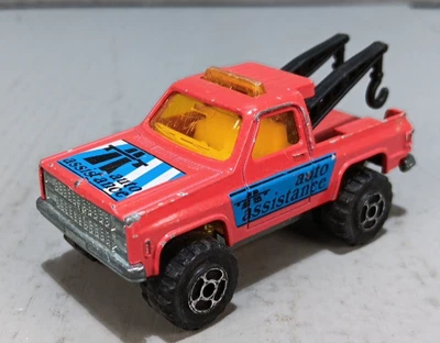 Camión de remolque Chevy Depanneuse Majorette #228 4x4 rojo asistencia automática Francia Foto 1 de 4