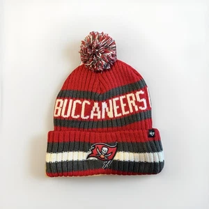 Tampa Bay Buccaneers 47 Brand Knit Hat Cap Beanie Lined Football Fan - Picture 1 of 2