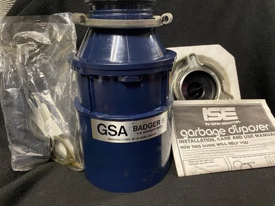 Garbage Disposal 1/2 HP Size 1 Emerson Electric 00-G-1513B NSN 4540-00-104-7896 - Image 1 of 4