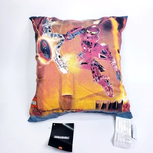 2004 Lego Bionicle Metru Nui Throw Pillow Rare Merch Vakama Double Sided NWT VTG - Picture 1 of 12