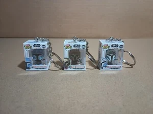 Funko Bitty Star Wars mandalorianisch schwere Infanterie Panzer Bo Katan Schlüsselanhänger Menge 3 - Bild 1 von 12