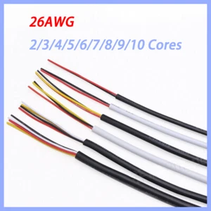 UL2464 26AWG Flexible Multi-core Sheath Power Cord Cable Signal Wire 2-10 Cores - Picture 1 of 7