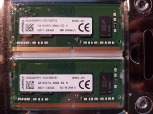 16Gb DDR4 3200 Sodimm Memory Modules (2 x 8GB) - Picture 1 of 1