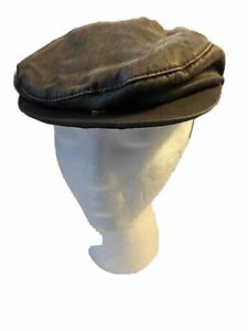 Conner Handmade Hats Unisex Merrik Cotton Newsboy Cap Brown Small Y1303