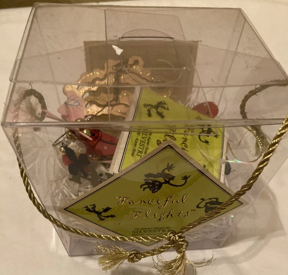 Karen Rossi silvestri fanciful flights ornament Fortune Hunter Metal