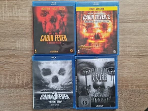 Blu-ray Cabin Fever 1 bis 4 FSK 18 - Bild 1 von 3