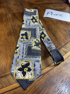 MONDO SETA ВЫСОКОГО КЛАССА ПЛАТЬЕ КОСТЮМ ДИЗАЙНЕР ГАЛСТУК ГАЛСТУК БЕСПЛАТНАЯ ДОСТАВКА - Изображение 1 из 4