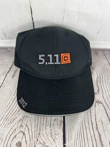 5.11 Tactical Series Hat Cap Strap Back Black Adjustable 2012 - Picture 1 of 3