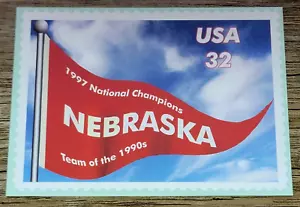 TK Legacy Nebraska Cornhuskers NC5 1997 Campioni Nazionali - Foto 1 di 2