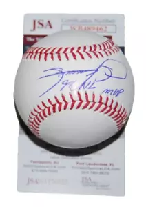 SAMMY SOSA signiert (CHICAGO CUBS) 98 MVP Major League OML Baseball JSA WB489462 - Bild 1 von 2