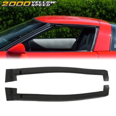 Fit For 1994-1996 Corvette C4 Weatherstrip Coupe Side Roof Panel Pair Seals New  Foto 1 de 4