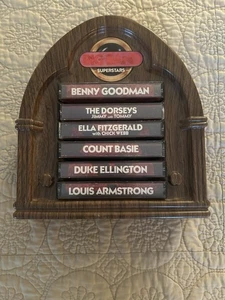LOT 6 BIG BAND SWING ERA CASSETTE TAPES Dorseys Duke Count Louis A Ella Goodman - Picture 1 of 1