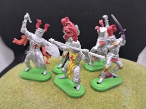 Britains Detail Knights 1971 All on Bases Lot#4 - Bild 1 von 2