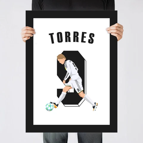 Fernando Torres Goal, 2012 Chelsea Print/Poster/Wall-Art [Part 2 of 3] Cover
