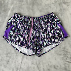 Women?s Nike Tempo Shorts Medium Purple Modern Abstract Drifit Lined Running