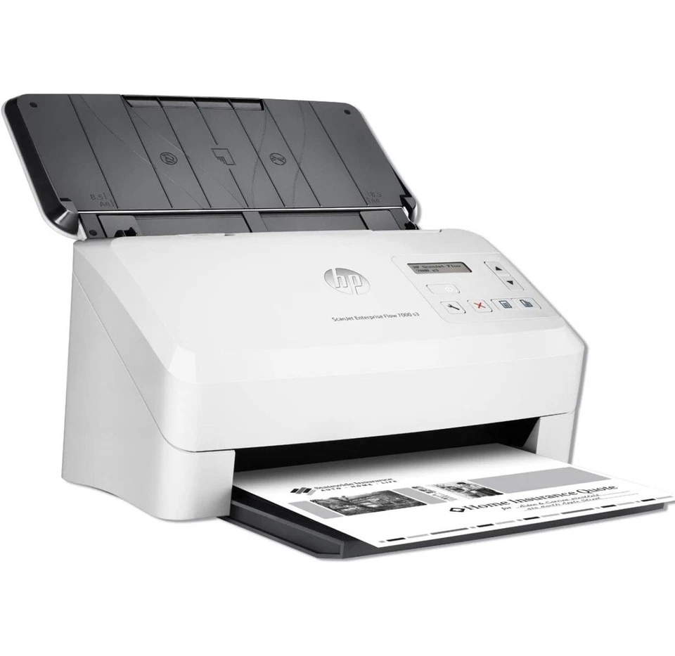 BRAND NEW HP ScanJet Enterprise Flow 7000 s3 Sheet-feed Scanner (L2757A) - Image 1 of 4