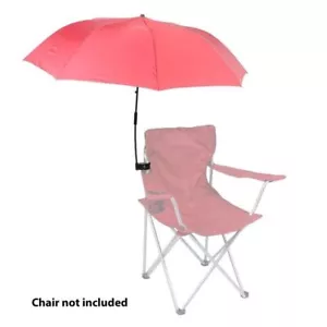 Universal Clamp Chair Umbrella Adjustable Shade Protection Portable Carry Bag US - Picture 1 of 7