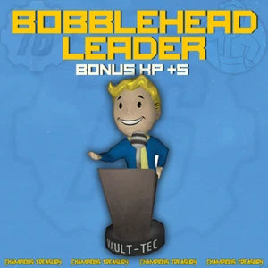 FALLOUT 76 PC 1000 BOBBLEHEADS LEADER - Picture 1 of 1