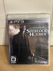 Testament of Sherlock Holmes (Sony PlayStation 3, 2012) -Factory Sealed- - Picture 1 of 4