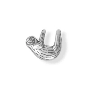 Hängendes lächelndes Faultier Anhänger Dia Sterlingsilber - Bild 1 von 1