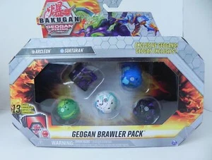 Paquete de 5 Bakugan GEOGAN Brawler: Arcleon Surturan Pincitaur Fenneca Sharktar - Imagen 1 de 3