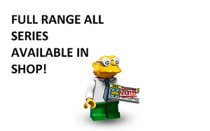 Lego Hans Moleman Los Simpson Serie 2 Sin Abrir Nuevo Sellado de Fábrica - Imagen 1 de 2