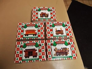 VINTAGE 5-TEILIGES HOLIDAY COLLECTION ZUG-SET ALLE SIND NEU IM KARTON - Bild 1 von 6