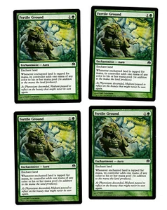 4x Fertile Ground EX Duel Decks Mtg Magic EDH 4x x4 - Picture 1 of 2