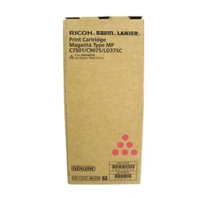 Genuine OEM Ricoh Type MP C7501 / C9075 / LD375C Toner - MAGENTA - 841359 - Picture 1 of 1