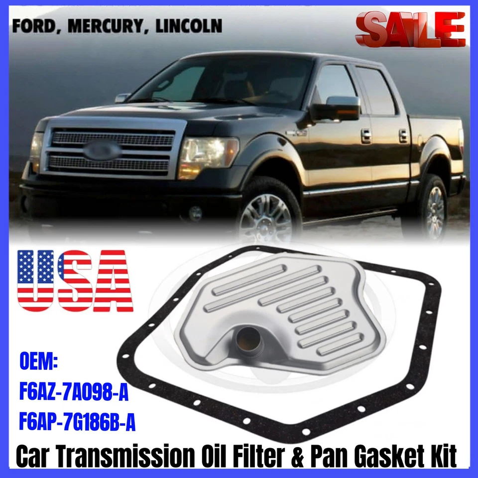 Kit de junta de panela de filtro de óleo de transmissão de carro F6AZ-7A098-A para Ford Lincoln Mercury - Imagem 1 de 4