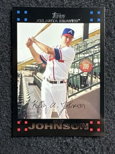 KELLY JOHNSON #331 2007 Topps Baseball QTY Atlanta Braves - Picture 1 of 2