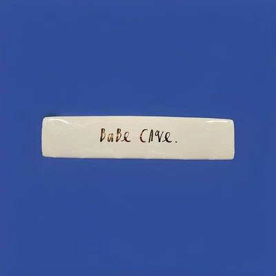 Rae Dunn "Babe Cave" Office Desk Paperweight Plaque Sign by Magenta - Image 1 of 4