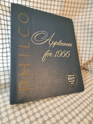1950’s Philco Television Radio Appliance Three Ring Binder 1956 - Image 1 of 4