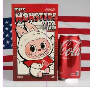 Authentische Pop Mart die Monster Labubu Coke Coca-Cola Plüsch Neu Versiegelt Blindbox - Bild 1 von 3