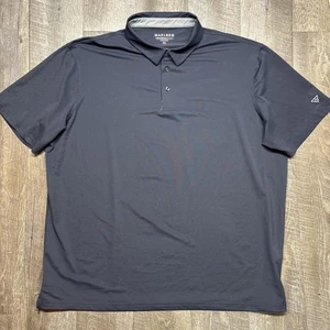 Polo Maelreg Uomo 3XL Blu Performance Golf Comfort Manica Corta Elasticizzata - Foto 1 di 6