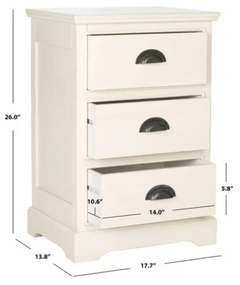 Mesa auxiliar Safavieh Griffin 3 cajones, precio reducido 2172723415 AMH5717C Foto 1 de 4