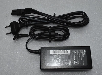 LG  »PSAP-L-101A« AC-Adapter Netzteil Output: DC 19 Volt 2,53 A 48 Watt Max. - Bild 1 von 3