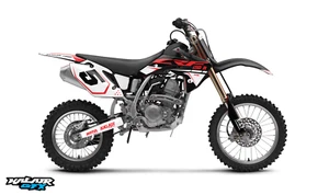 Graphics Kit for Honda CRF150R (2007-2023) CRF 150R Factory Series - Black Red - Picture 1 of 7