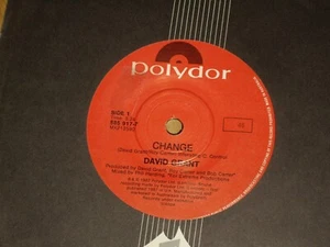 DAVID GRANT *OZ 1st Press 7" 45 ' CHANGE ' 1987 EXC - Picture 1 of 2