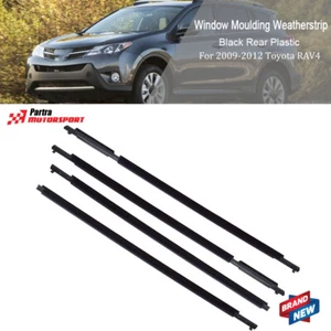 Cinturón de sellado de moldura de ventana resistente al clima 4X apto para Toyota RAV4 2009-2012 - Imagen 1 de 10