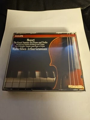 Mozart : The Great Sonatas For Piano And Violin (4 CD Box Set Philips) Sehr Gut - Bild 1 von 2