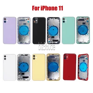 do iPhone 11 Backcover Obudowa Tylna ramka WSTĘPNIE ZMONTOWANA - Zdjęcie 1 z 56