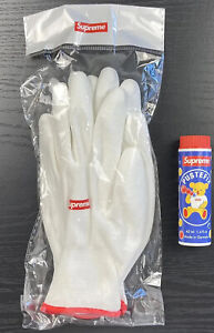 Supreme Pustefix Bubbles 1.4 oz & Supreme White Gloves FW20 SS21 Bundle Lot New