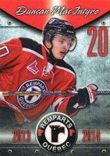 2013/14 Quebec Remparts - DUNCAN MacINTYRE
