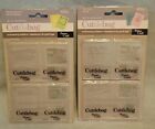  2x Cuttlebug Embossing Folder  Playful Squares 371252, To/From 371255.  New