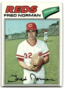 1977 Topps Fred Norman . Cincinnati Reds #139 - Picture 1 of 2
