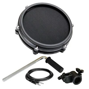 Alesis 8" Single Zone Mesh Drum Pad Bundle with L-Rod, Clamp, 1/4" TRS Cable - Picture 1 of 7